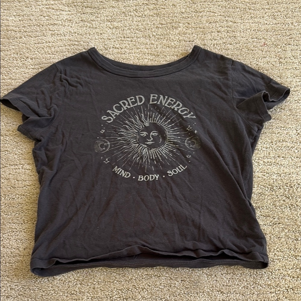Hollister Charcoal Sacred Energy Tee